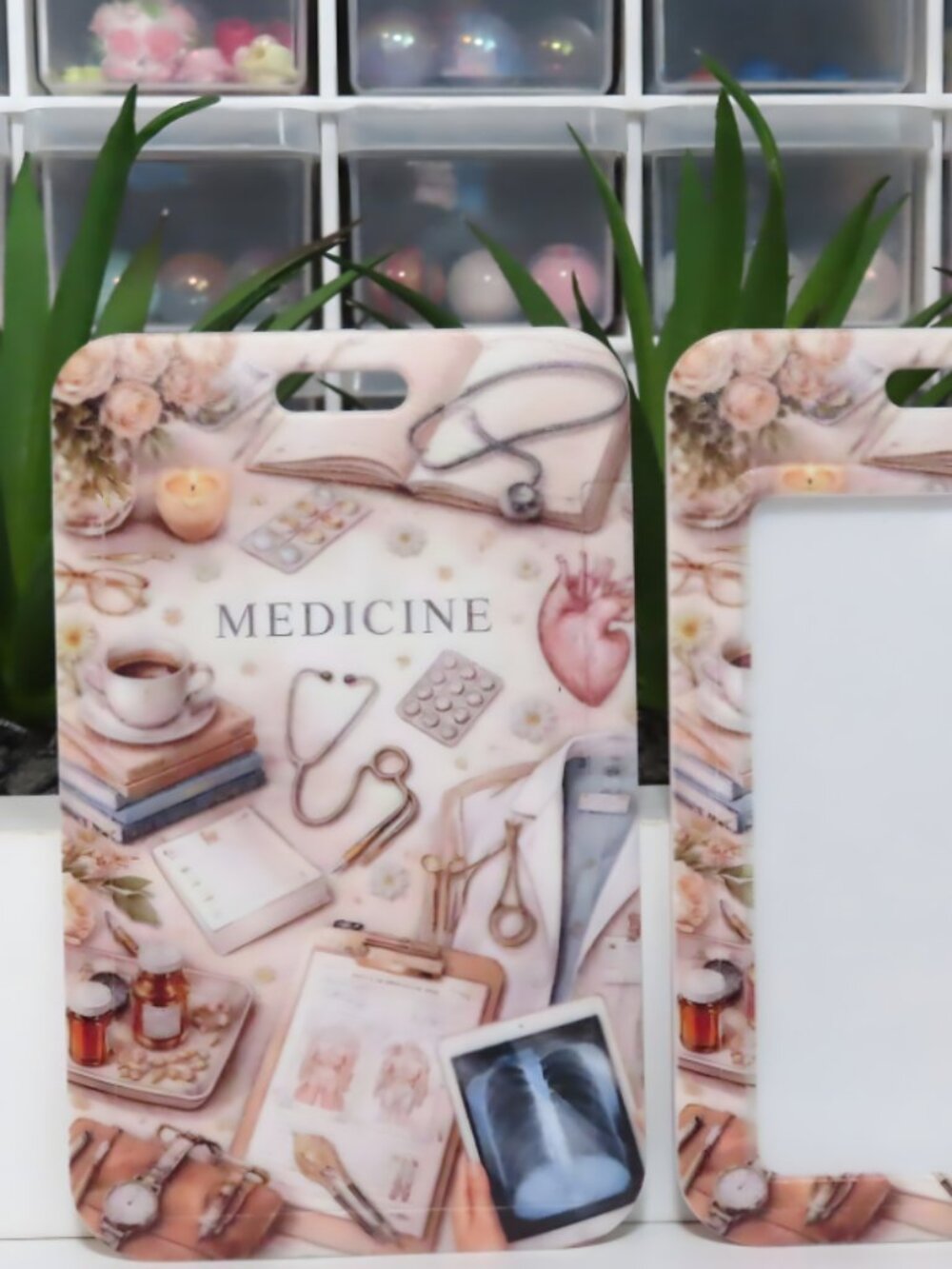 Healing in Bloom Badge Holder